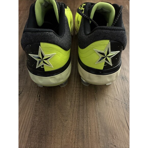 Nike Alpha Huarache Elite 4 MCS Black Volt All Star Men Sz 11.5 Baseball Cleats - Picture 6 of 8